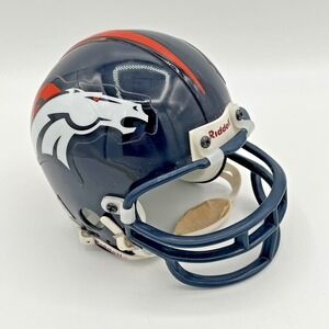 VTG Riddell NFL Denver Broncos Mini Helmet 3 5/8" Authentic Football Collectible